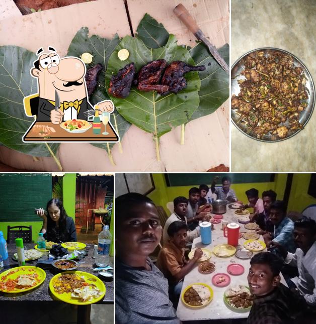 Meals at Sri Nidhi Family Dhaba