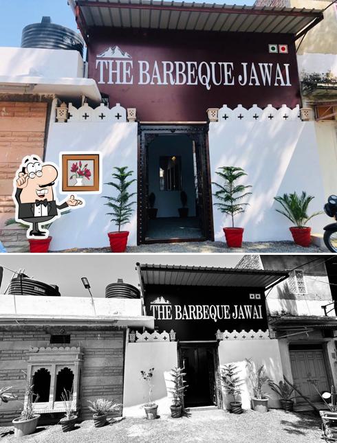 The interior of THE BARBEQUE JAWAI
