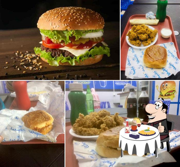 Try out a burger at wrapstick 7.0