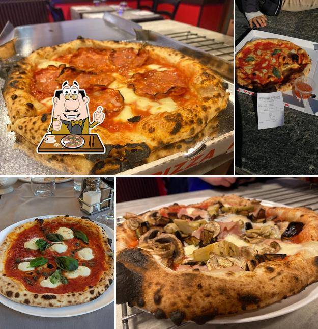 A Ristorante Napoli Mia Pizzeria Floraire, puoi assaggiare una bella pizza