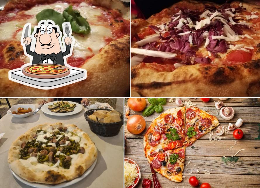 Scegli una pizza a Ristorante-Pizzeria I Mercanti