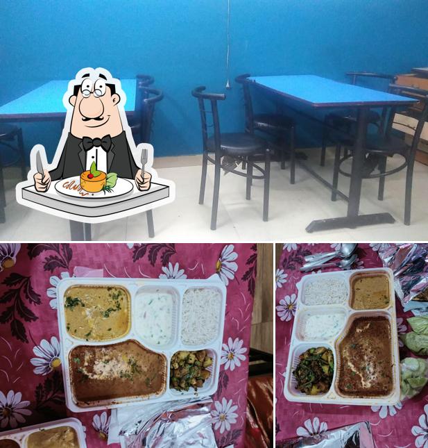 This is the picture displaying food and interior at Santushti Restaurant