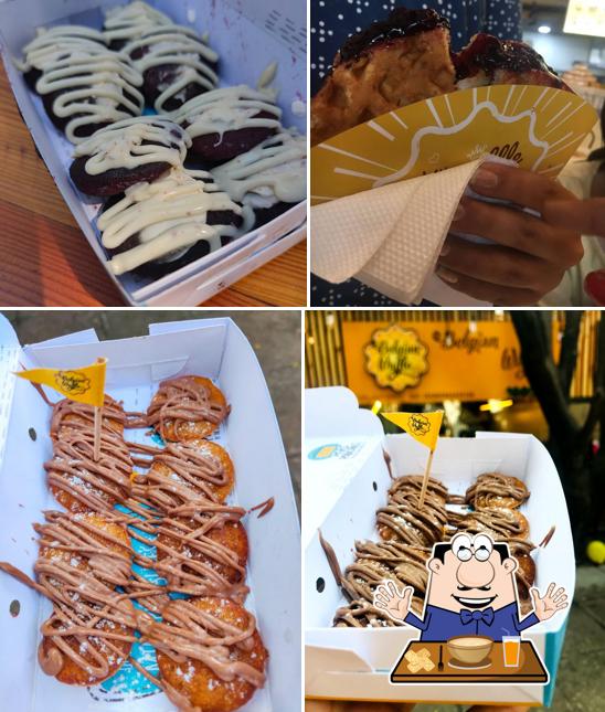 Food at The Belgian Waffle Co