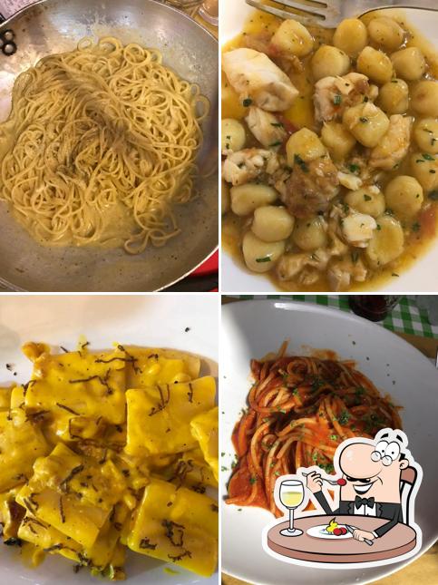 Cibo al Trattoria Al Monte