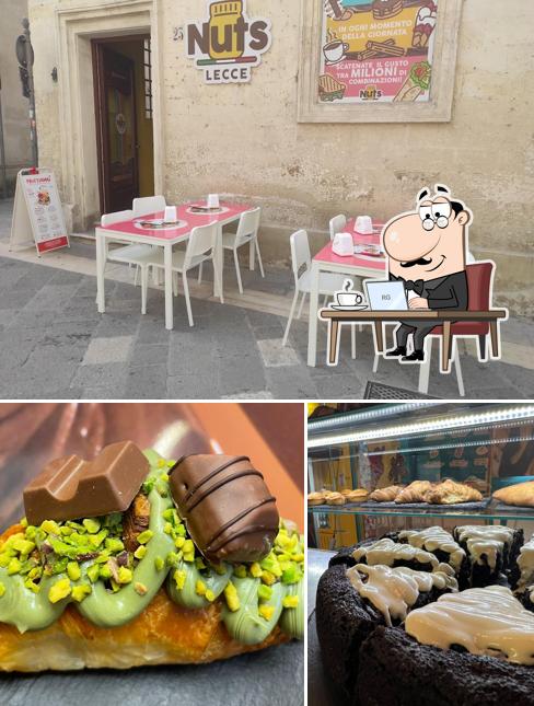 Gli interni di Nuts lecce