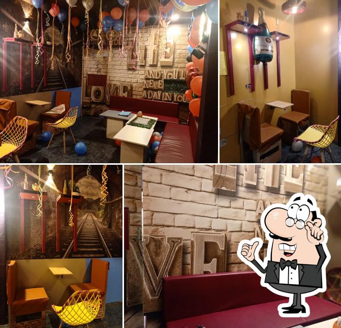 The interior of Waltrs cafe