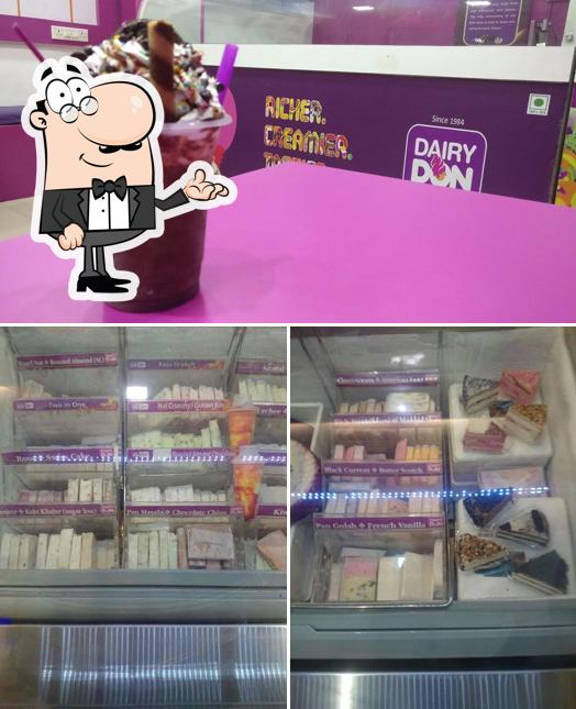 The interior of Dairy Don