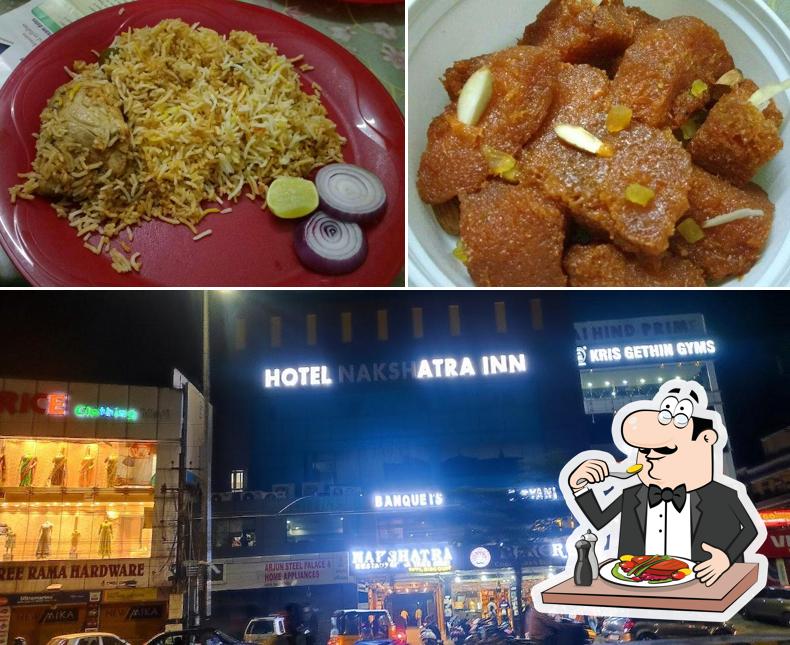 Food at Nakshatra Family Restaurant