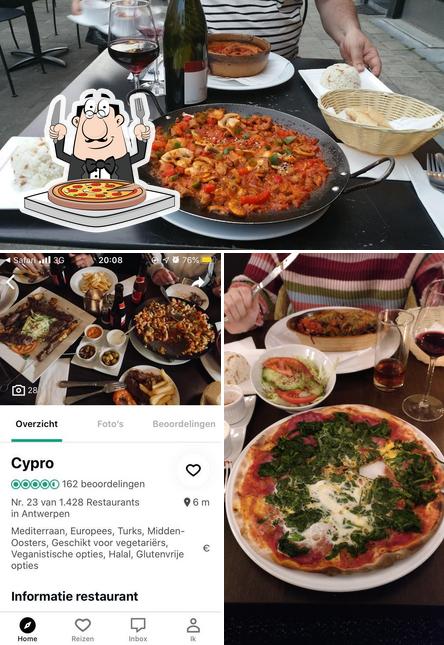 Prenez des pizzas à Cypro Restaurant