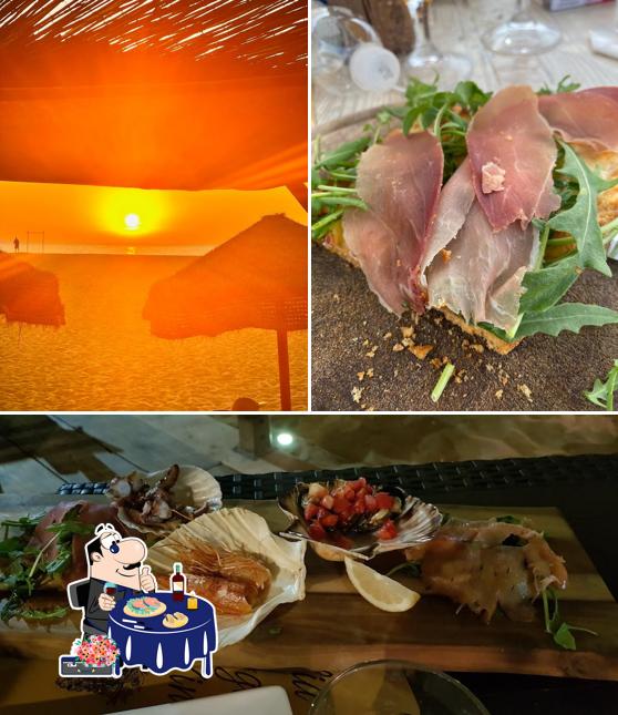 Sashimi al L'Oasi Beach Bar