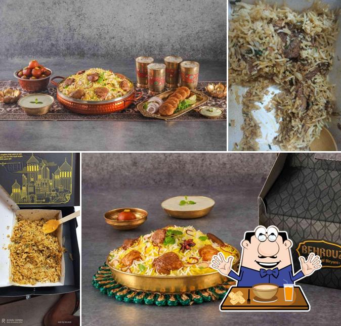 Food at Behrouz Biryani Malviya Nagar