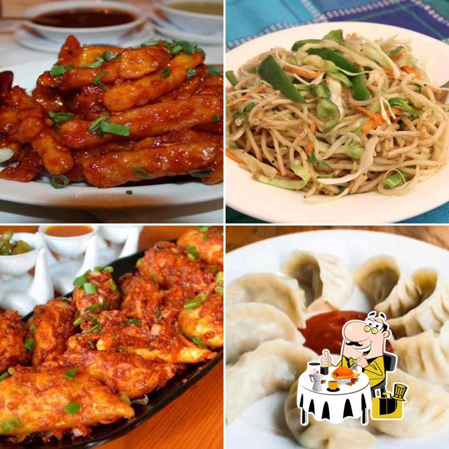 Food at B.K. Fast Food