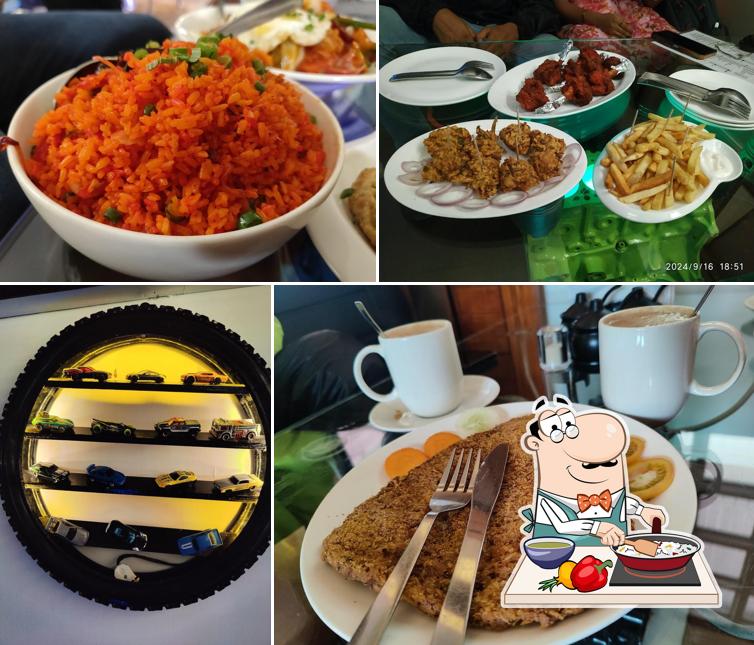 Paella at Hyperfuse Cafe