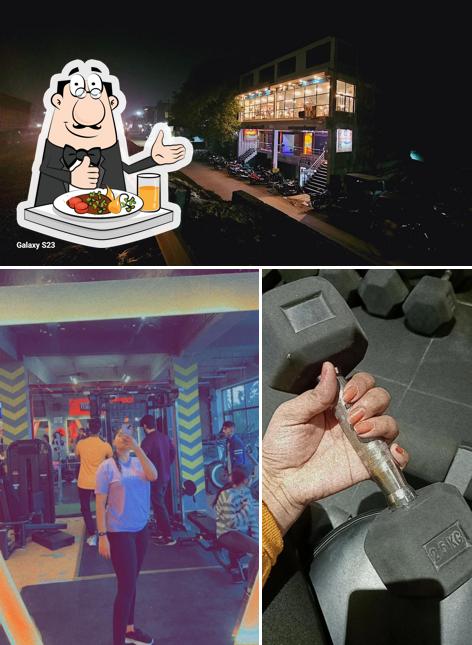 Check out the photo depicting food and exterior at Lion Gym