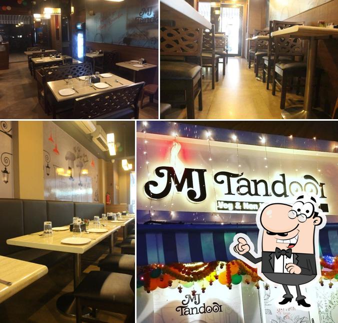 Take a seat at one of the tables at MJ Tandoor