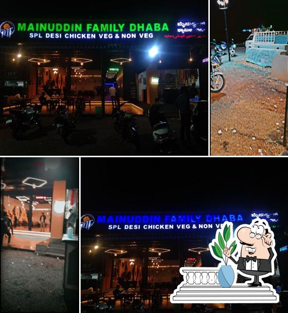 The exterior of Mainuddin Family Dhaba