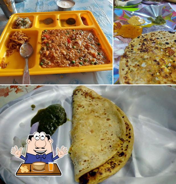 Food at Sagar Foods, The Bihari Dhaba