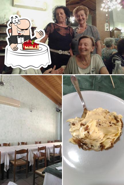 TRATTORIA PIZZERIA TORRE 3 DI CALLEGARI SIMONE serve un'ampia varietà di dolci