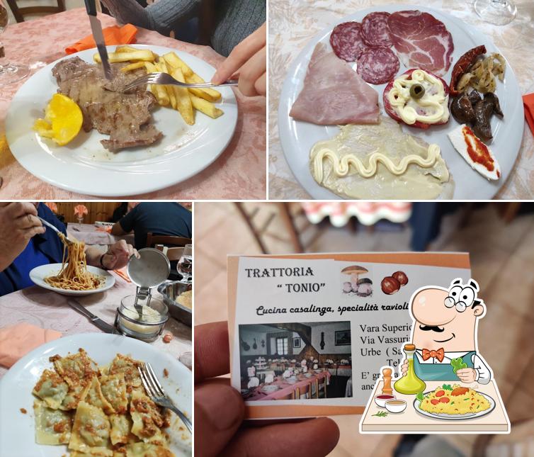 Platti al Trattoria Tonio