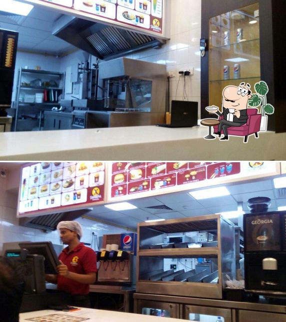 Check out how Shawarma Xpress looks inside