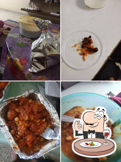 Meals at Sri Krishna Aramane