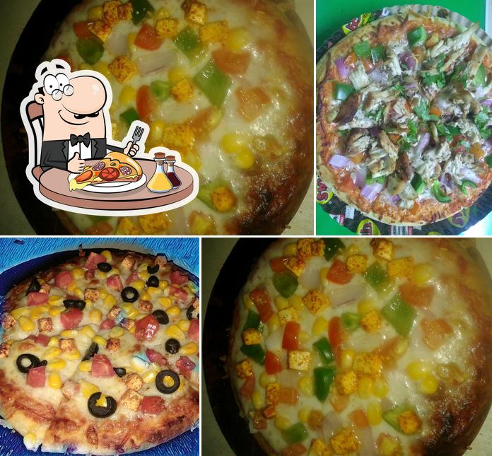 Order various kinds of pizza
