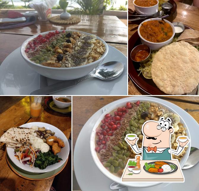 Food at The White Rabbit Cafe