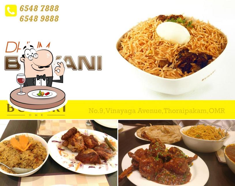 Food at Buhari Hotel