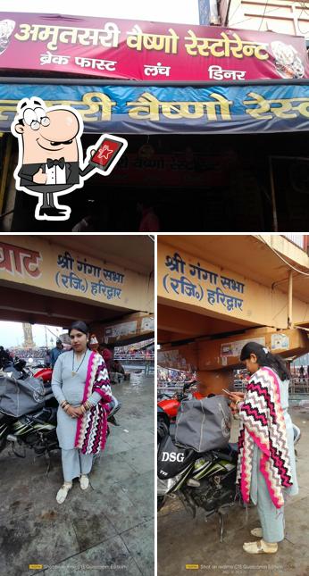 The exterior of Amritsari Vaishno Restaurant