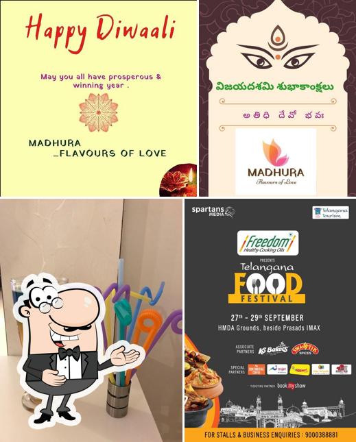 Here's a pic of Madhura Restaurants