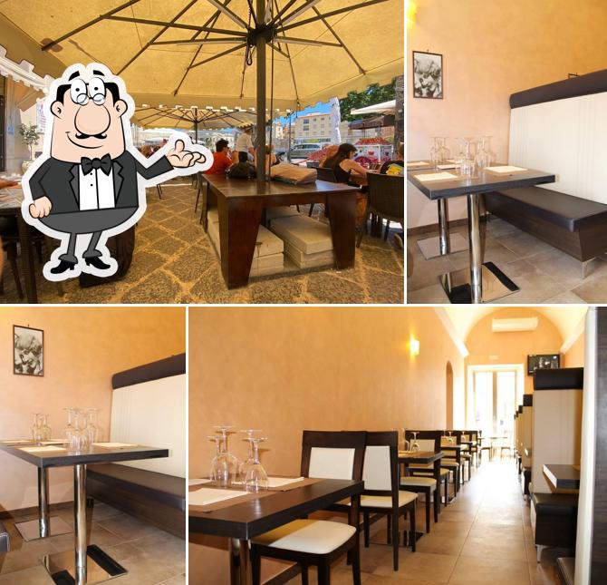 Gli interni di Bar Cristina