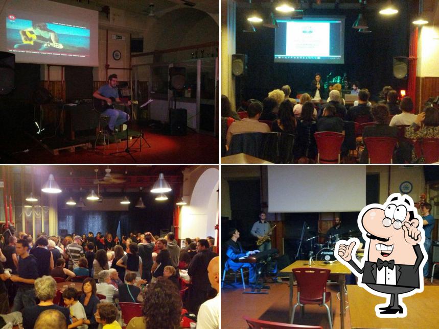 Gli interni di Zerbini Food & Music