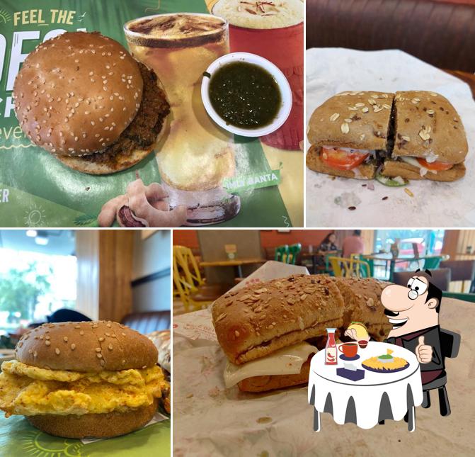 Get a burger at Chaayos Cafe - Juhu Tara Road