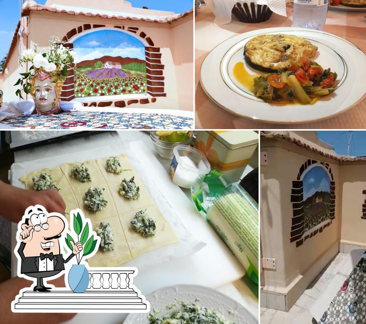 La immagine della esterno e cibo di Maria's Cooking solo su prenotazione 24 ore prima