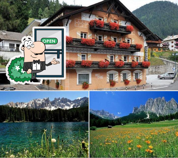 Gli esterni di Albergo Central