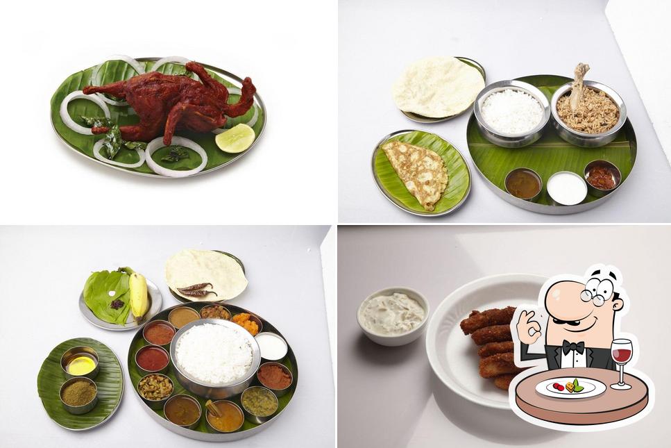 Food at Karaikudi Restaurant