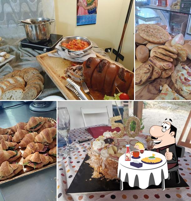 Piatto di formaggi al La Bottega Del Pane