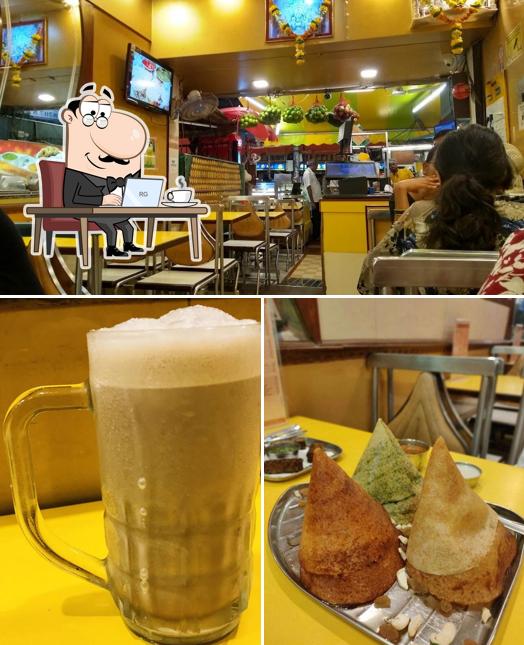 The photo of interior and beer at Modakam