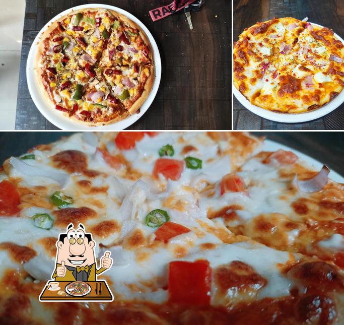 Try out various types of pizza