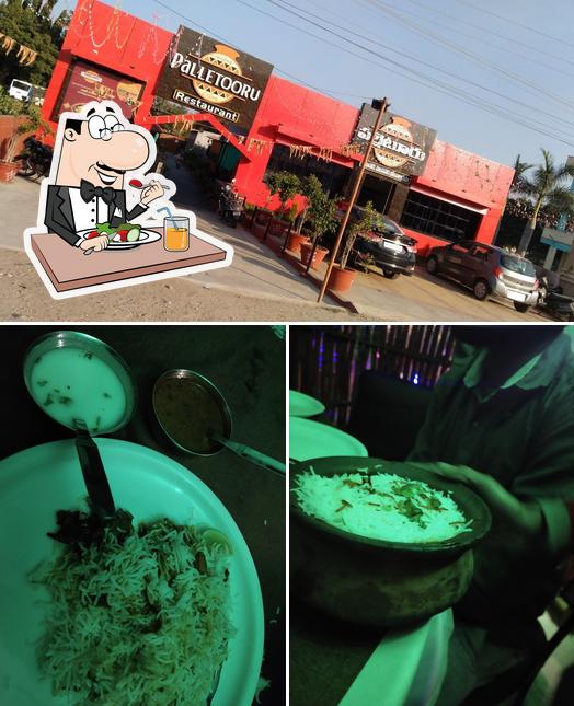 This is the photo displaying food and exterior at పల్లెటూరు ఫ్యామిలీ రెస్టారెంట్(Palletooru Family Restaurant)