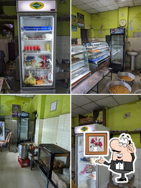 The interior of Police Canteen