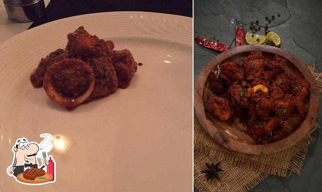 Pick meat meals at Aangan Restro Bar