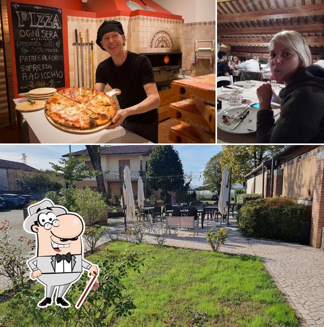 Puoi goderti l'aria fresca dal dehors di Casa Crosara Pizza e Ristorante