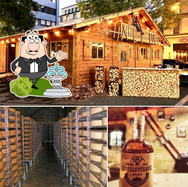 Questa è la foto che mostra la esterno e birra di Chalet Palace