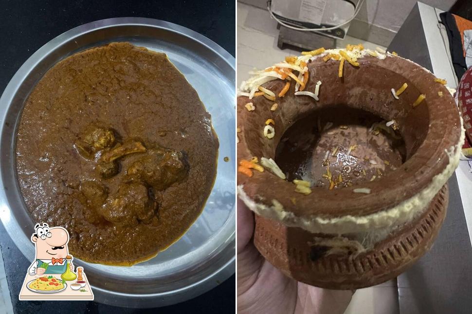 Chocolate mousse at Champaran Handi Meat House