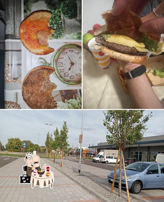 Tra le varie cose da McDonald's Correggio si possono trovare la cibo e esterno