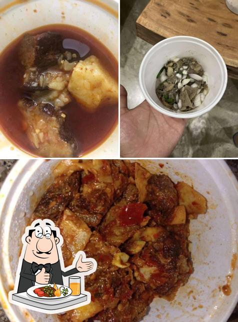 Food at Naga Diner