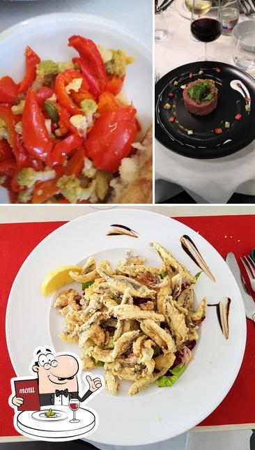 Cibo al Ristorante Italiano Terme dei Papi