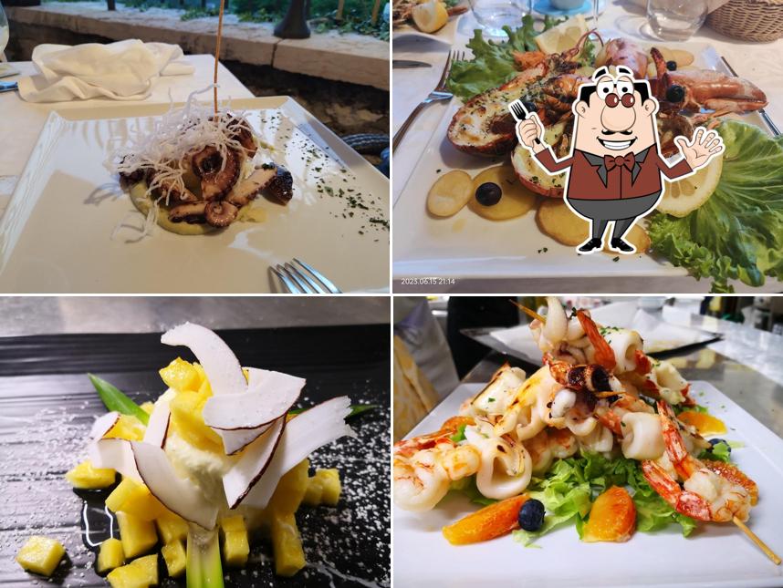 Platti al Ristorante La Divina