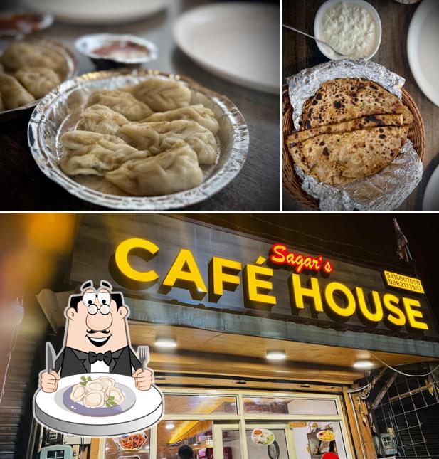 Dumplings at Sagar's cafe house